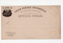 Pérou (republica Peruana) Entier Postal Neuf  3°   (PPP34984) - Peru