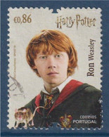 Harry Potter, Ron Weasley, Oblitéré Portugal Bpost19 0.86€ - Gebruikt