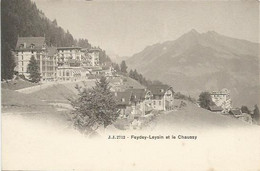 CPA  Feydey Leysin Et Le Chaussy - Fey