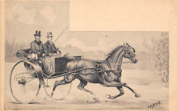 CHEVAUX - ILLUSTRATEUR DIEMST CARTE ILLUSTRÉE - Pferde