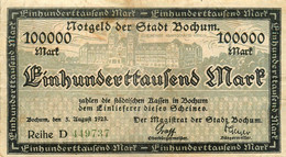 Billet 100000 Mark * Germany Allemagne - Altri & Non Classificati