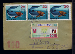 Sp8552 POLOGNE "dinichthys - 380 Min Lat" Fishes Marine Animals Faune Mailed Jihlava - Ohne Zuordnung