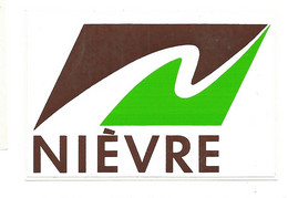 Autocollant, DEPARTEMENT "Nièvre", 55*82mm - Stickers