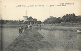 ARES - Bassin D'Arcachon, La Jetée à Marée Haute. - Arès