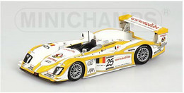 Audi R8 - Audi Belgium - Ara/Tom Kristensen - 1000 Kms Spa 2003 #25 - Minichamps - Minichamps