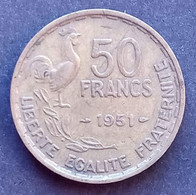 50 Francs Guiraud 1951 - 50 Francs