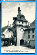 SANG014, Romainmotier, Entrée De L'ancien Couvent, 2923, Circulée 1938 - Romainmôtier-Envy