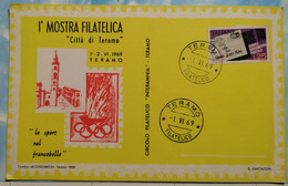 MOSTRA FILATELICA 1969 TERAMO - Stamps (pictures)