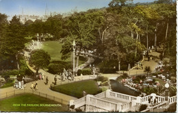 DORSET - BOURNEMOUTH -  FROM THE PAVILION RP Do1049 - Bournemouth (tot 1972)