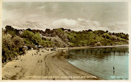 DORSET - WEYMOUTH - SANDSFOOT CASTLE COVE LOOKING WEST RP Do982 - Weymouth