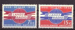 Nederlandse Antillen / Dutch Antilles 291 & 292 MH * (1958) - Niederländische Antillen, Curaçao, Aruba