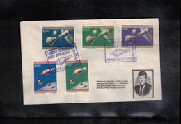 Paraguay 1964 Space / Raumfahrt Project Gemini - John F. Kennedy FDC - Sud America