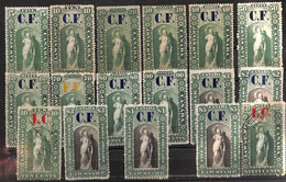 76641  - CANADA - STAMPS -  CONSOLIDATED FUND Ontario - ALMOST COMPLETE  Set - Luchtpost: Toeslag