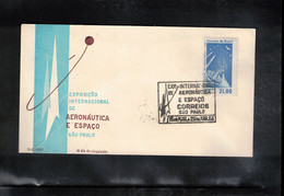 Brazil 1963 Space / Raumfahrt Exhibition FDC - Südamerika