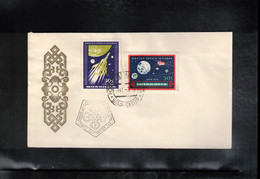 Mongolia 1959 Space / Raumfahrt LUNIK FDC - Asie