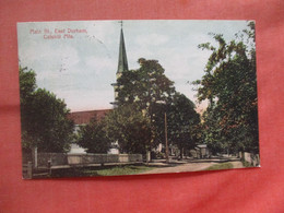 Main Street. East Durham  Catskills  New York >      Ref 5504 - Catskills