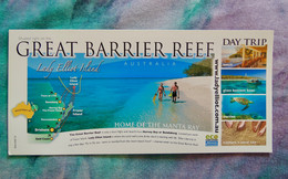 Carte Publicitaire - Great Barrier Reef - Australia - Toeristische Brochures