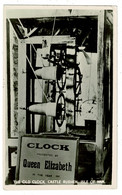 Ref 1526 - Real Photo Postcard - The Old Clock - Castle Rushen - Isle Of Man - Insel Man