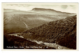 Ref  1527  -  1958 Real Photo Postcard - Fairbrook Naze Kinder From Snake Pass - Derbyshire - Derbyshire