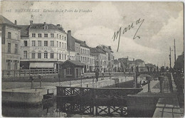 Bruxelles.   -   Ecluses De La Porte De Flandre.   -   1907   Naar   Gand - Navigazione