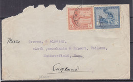 Congo Belge - Devant De Lettre - Exp Vers Huddersfield - Métiers - Tir à L'arc - - Storia Postale