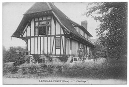 CPA, L'Herbage, Maison Normande à Lyons La Foret, Eure - Lyons-la-Forêt