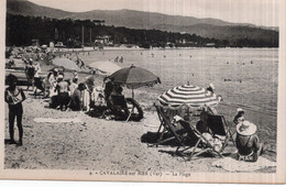 CPA    83   CAVALAIRE-SUR-MER---LA PLAGE - Cavalaire-sur-Mer