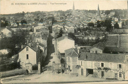 Fontenay Le Comte * Vue Panoramique De La Ville * Rue - Fontenay Le Comte