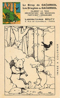 Image à Colorier Pub Gaiarsol Bouty Ours Brun Humain Bear Benjamin Rabier Né Napoleon Vendée Mort Faverolles BD - Ours