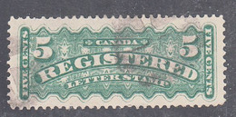CANADA  SCOTT NO F2   USED   YEAR  1875 - Recomendados
