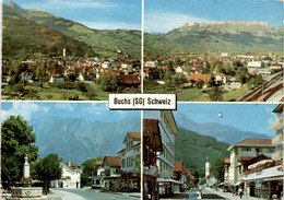 Buchs (SG) Schweiz - 4 Bilder (31800) * 20. 5. 1962 - Buchs