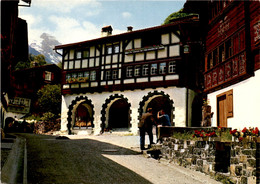 Werdenberg Bei Buchs - Hauptplatz Mit Margelkopf (147) - Buchs