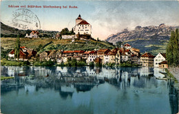 Schloss Und Städtchen Werdenberg Bei Buchs (1046) * 1922 - Buchs