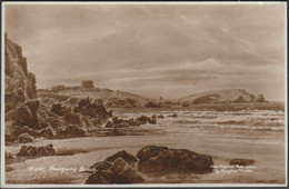 Douglas Pinder - Newquay Beach, Cornwall, C.1940 - Sweetman RP Postcard - Newquay