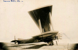 Chartres * Carte Photo * Aviation * Avion FARMAN  * Modèle Type Farman * Aérodrome Aéroport - Chartres