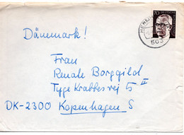 56968 - Bund - 1974 - 70Pfg. Heinemann EF A Bf HERM...HEIM -> Daenemark - Covers & Documents