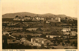 Lussan * Vue Générale Et Panorama Du Village - Autres & Non Classés