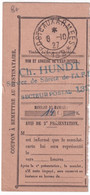 1927 - OCCUPATION FRANCAISE En ALLEMAGNE - SECTEUR 132 (KAISERSLAUTERN) - COUPON MANDAT Du SERVICE SURETE - 1. Weltkrieg 1914-1918