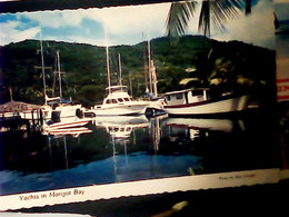 ANTILLES SAINTE LUCIE Yachts In Marigot Bay - Bateaux, Voiliers BARCHE   N1970 IO5925 - Santa Lucia