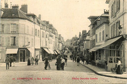 Compiègne * La Rue Solférino * Le Café Du Pont Neuf * épicerie PAULET - Compiegne