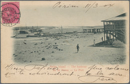Aden: 1904 PERIM Island: Picture Postcard (Perim Island) Dated "Perim 11/3 04" P - Yemen