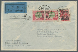 China - Aitmail: 1947, Flown Cover Of The "China Inland Mission Kunyang" From KU - Unclassified