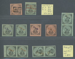 Honduras: 1877 "volcanoes" Overprinted, Small Selection Of Comayagua (2) And Teg - Honduras