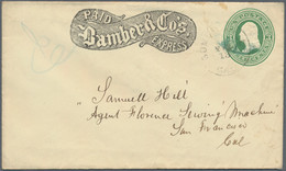 United States Of America -  Wells Fargo: 1873, Bamber & Co's. Express, 3 C Green - Other & Unclassified