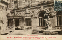 Beauvais * Terrasse De L'hôtel Restaurant CONTINENTAL , 37 Place De L'hôtel De Ville - Beauvais