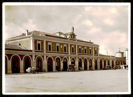 LECCE - STAZIONE FERROVIARIA - FOTO CRIMELLA - 1934  (9586) - Lecce