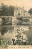 Montargis * Le Tivoli Et Pont Sur Le Loing * Lavoir Laveuses Lavandières - Montargis