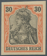 Deutsches Reich - Germania: 1902, Ohne Wasserzeichen, Der Komplette Satz Ungezäh - Unused Stamps