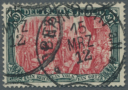 Deutsches Reich - Germania: 1912ff., Repräsentative Darstellungen, Friedensdruck - Used Stamps