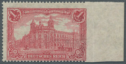 Deutsches Reich - Germania: 1916, Hauptpostgebäude, 1 Mark Rot, Kriegsdruck, Gez - Unused Stamps